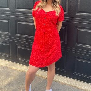 Little red dress, casual